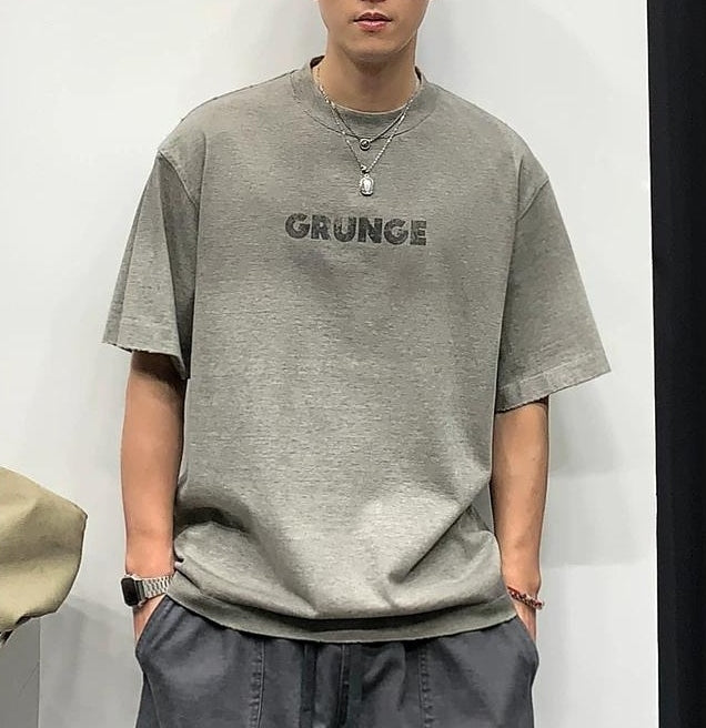 カレッジスタイルプリントTシャツ