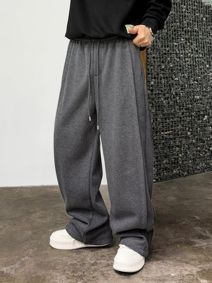 Casual Drape Elastic Pants