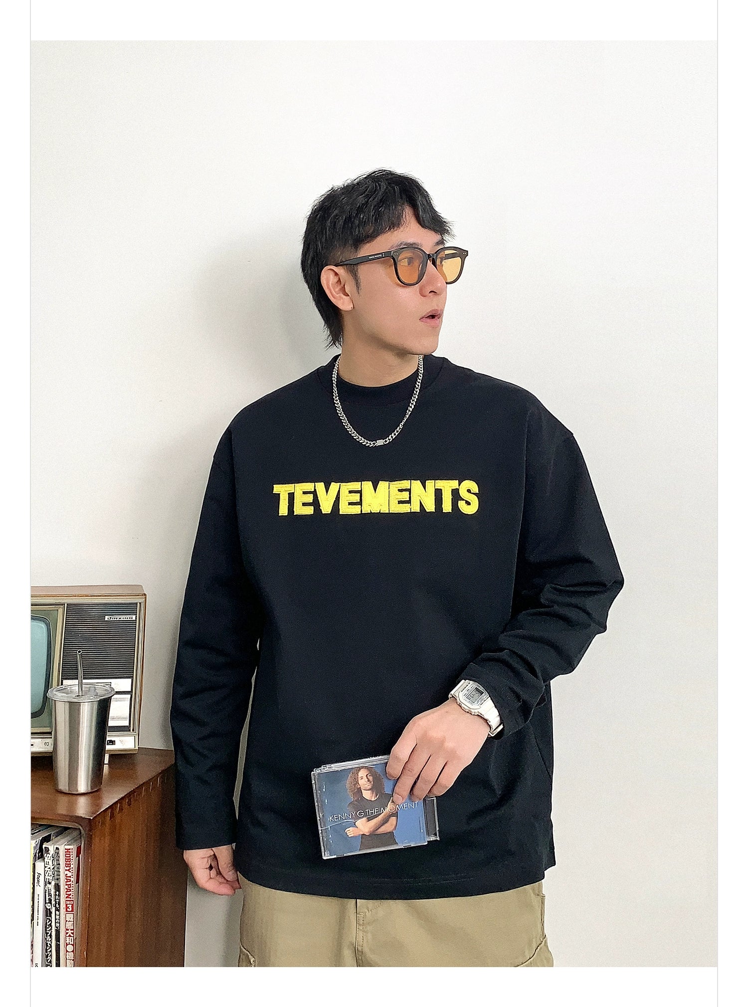 アーバンクラッシュ長袖Tシャツメンズ