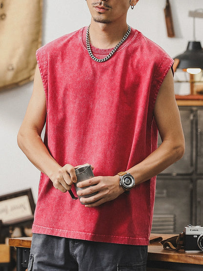 Vintage Sleeveless Workout Tee