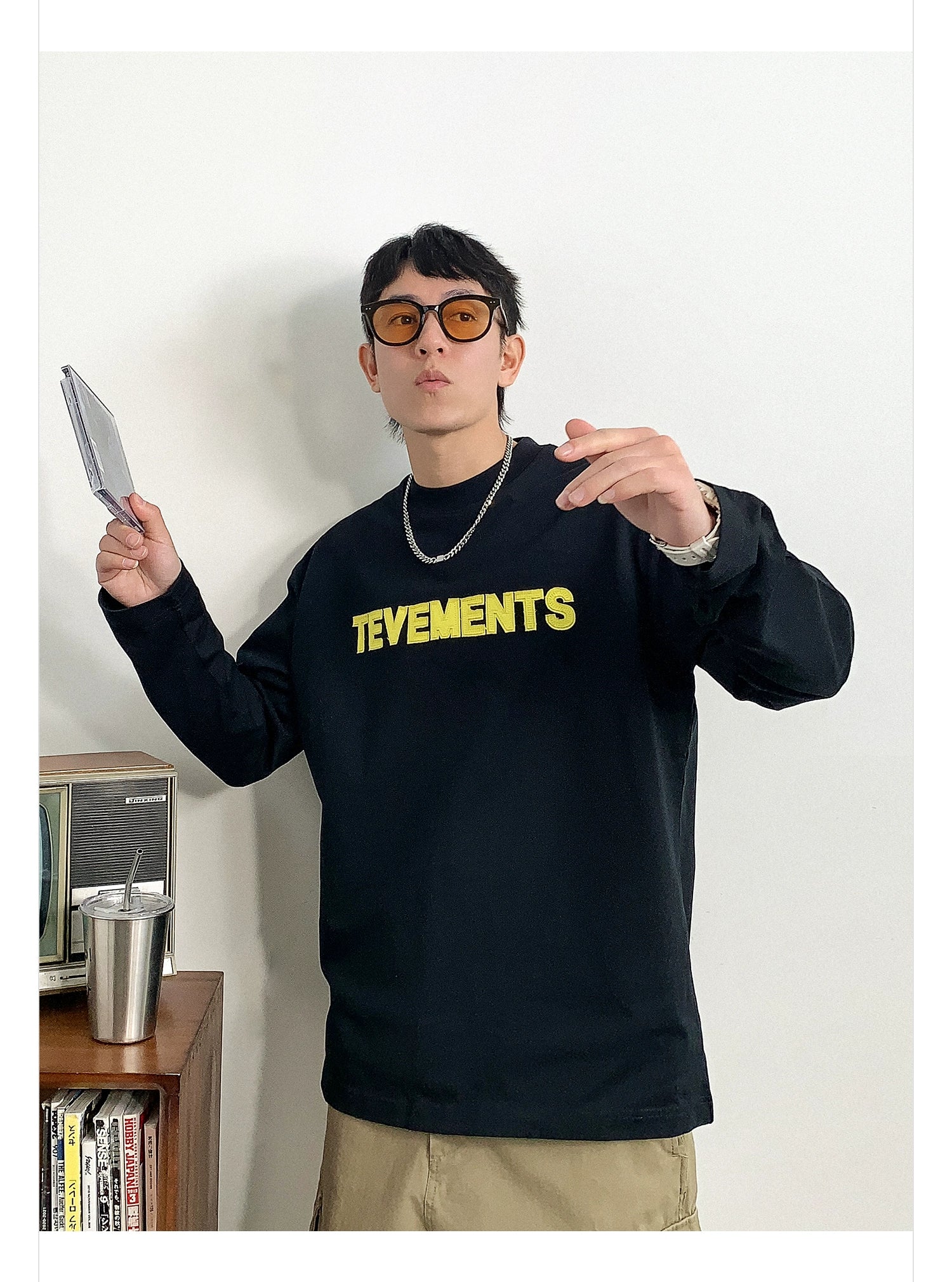 アーバンクラッシュ長袖Tシャツメンズ