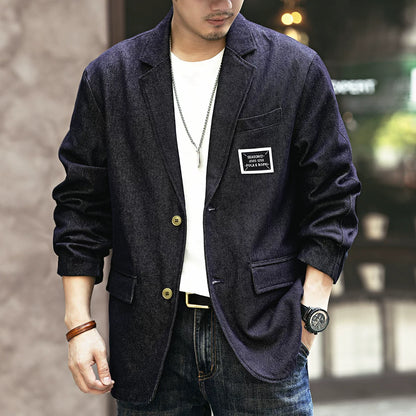 ヴィンテージブルーデニムブレザー