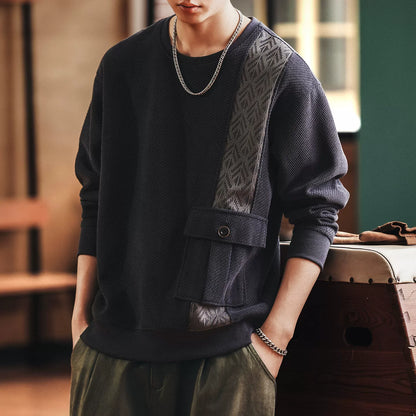 ヘビー ジャガード ニット セーター