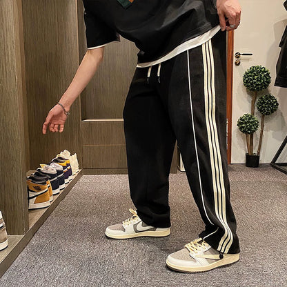 Three Stripe Loose Fit Sweatpants 