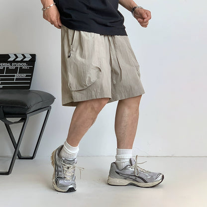 Men's Casual Zipper Shorts