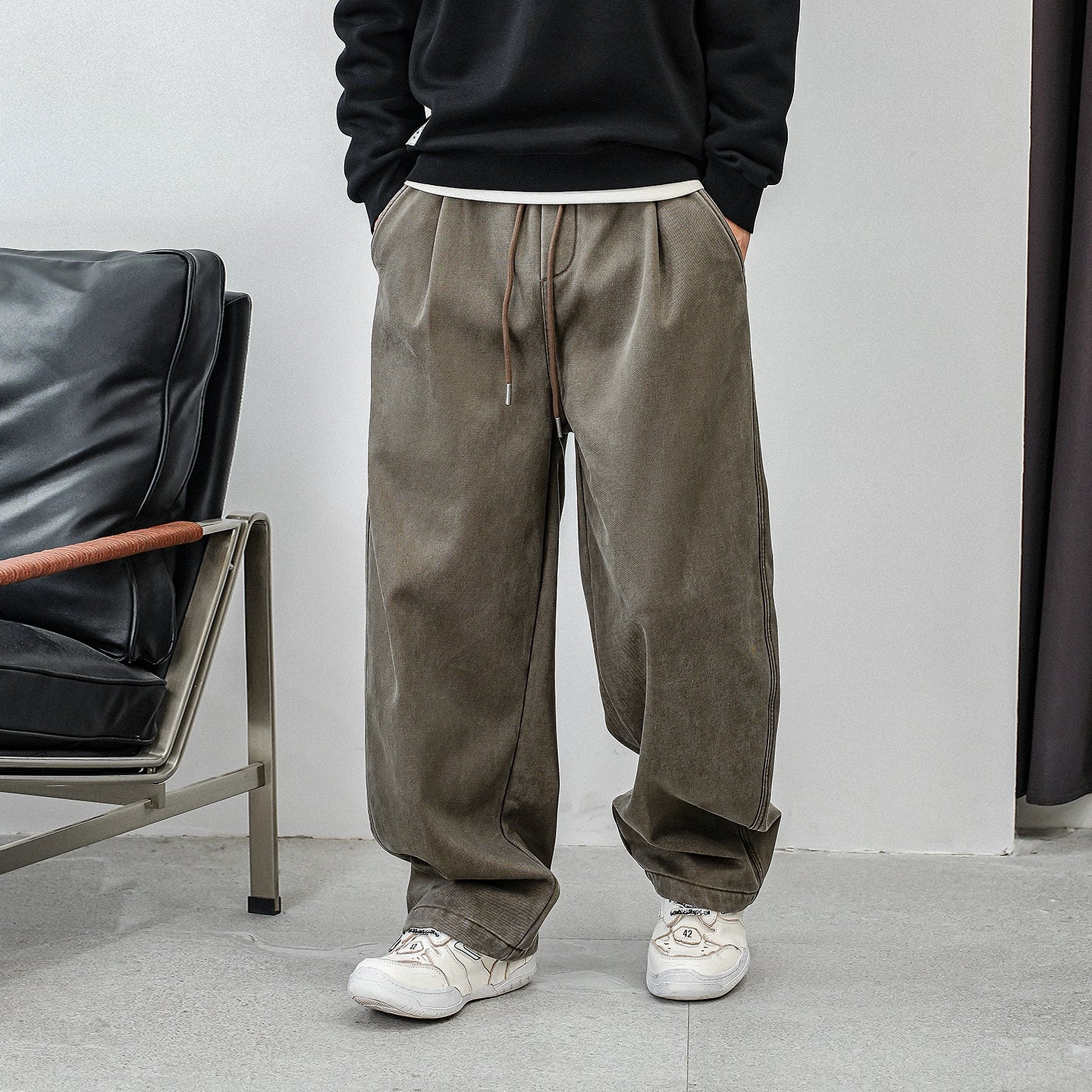 Casual fleece pants