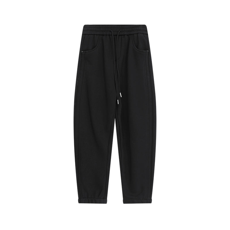 Drawstring sports pants