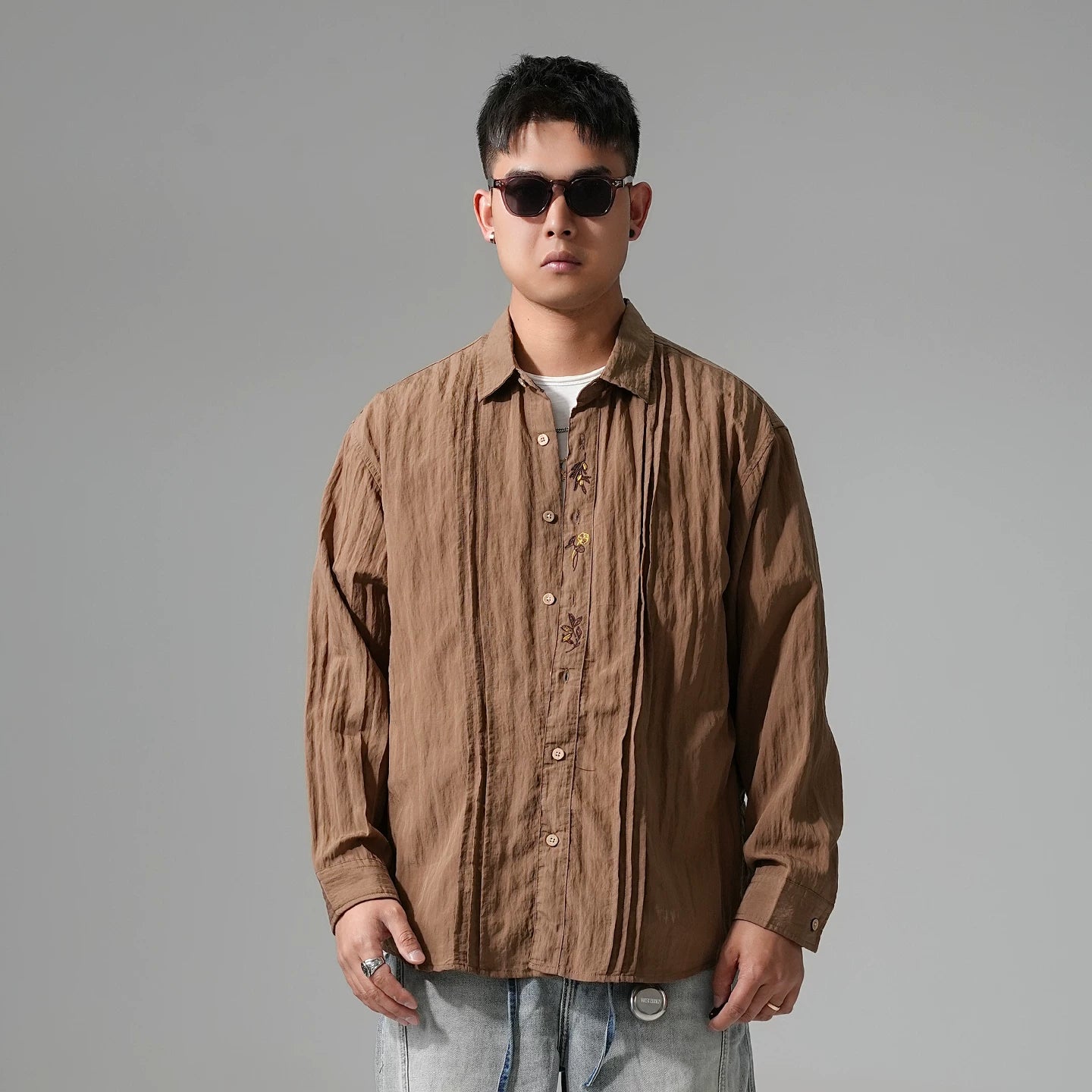 アメリカン・ルーズ・ラペル・シャツ