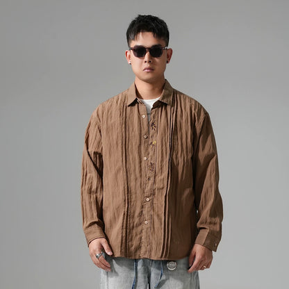 アメリカン・ルーズ・ラペル・シャツ