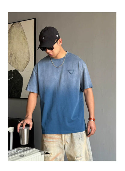 Retro Tie-Dye Oversized Summer Tee