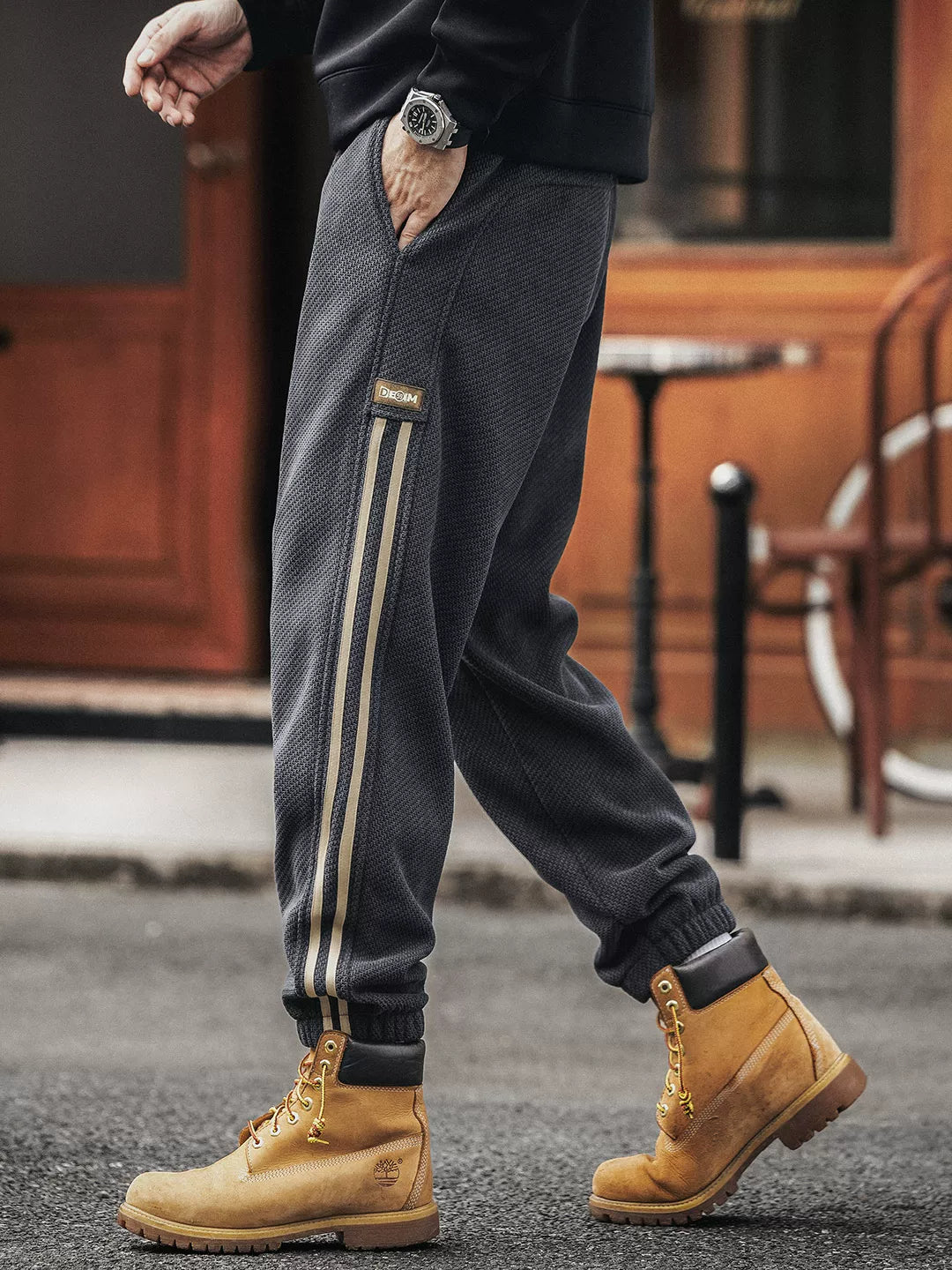 ウォーム コーデュロイ カジュアルパンツ