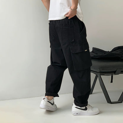 Multi-Pocket Casual Work Pants