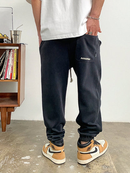 Letter print sweatpants