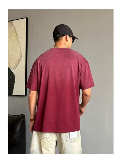 Retro Tie-Dye Oversized Summer Tee