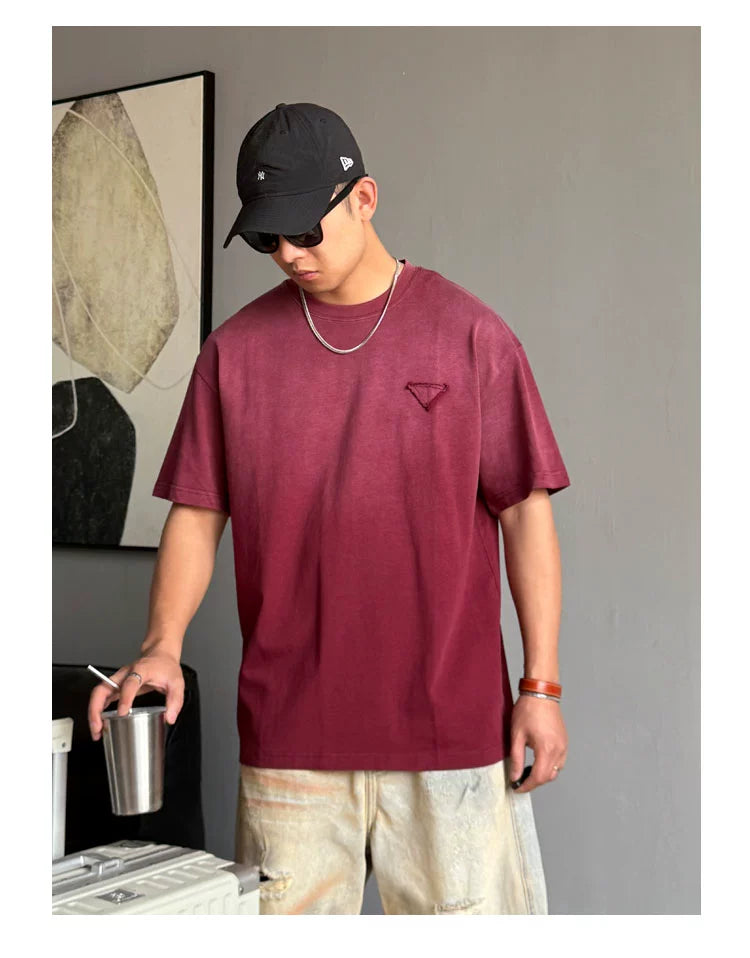 Retro Tie-Dye Oversized Summer Tee