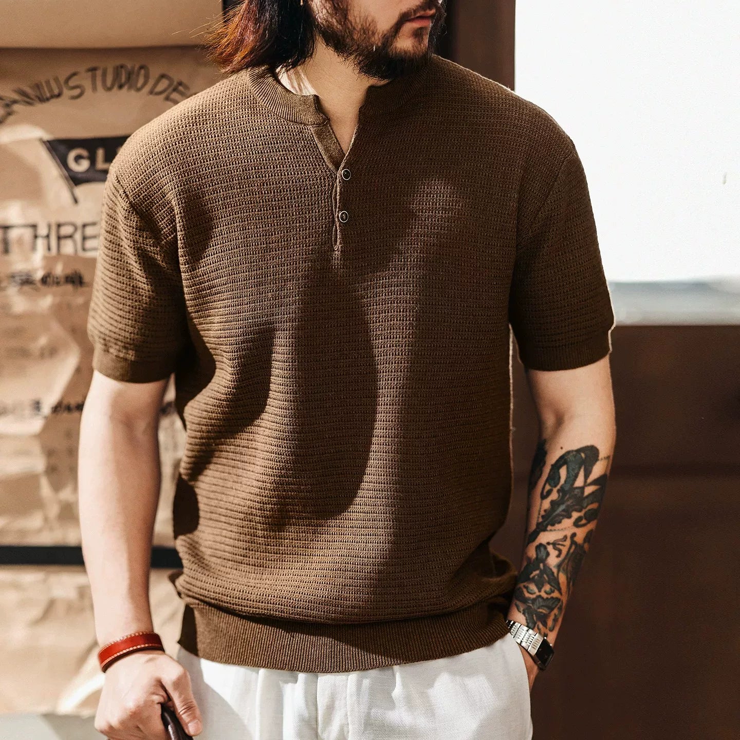 ヴィンテージスタイル ショートスリーブTシャツ