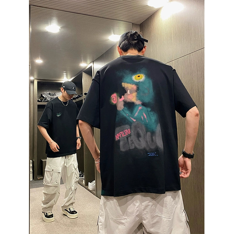 Summer Cartoon Breeze Tee