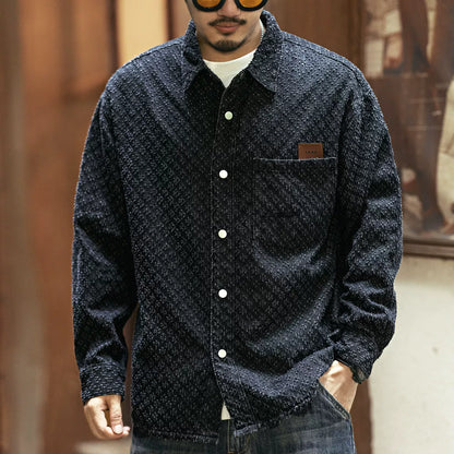 レトロヘビーウエイトチェックシャツ