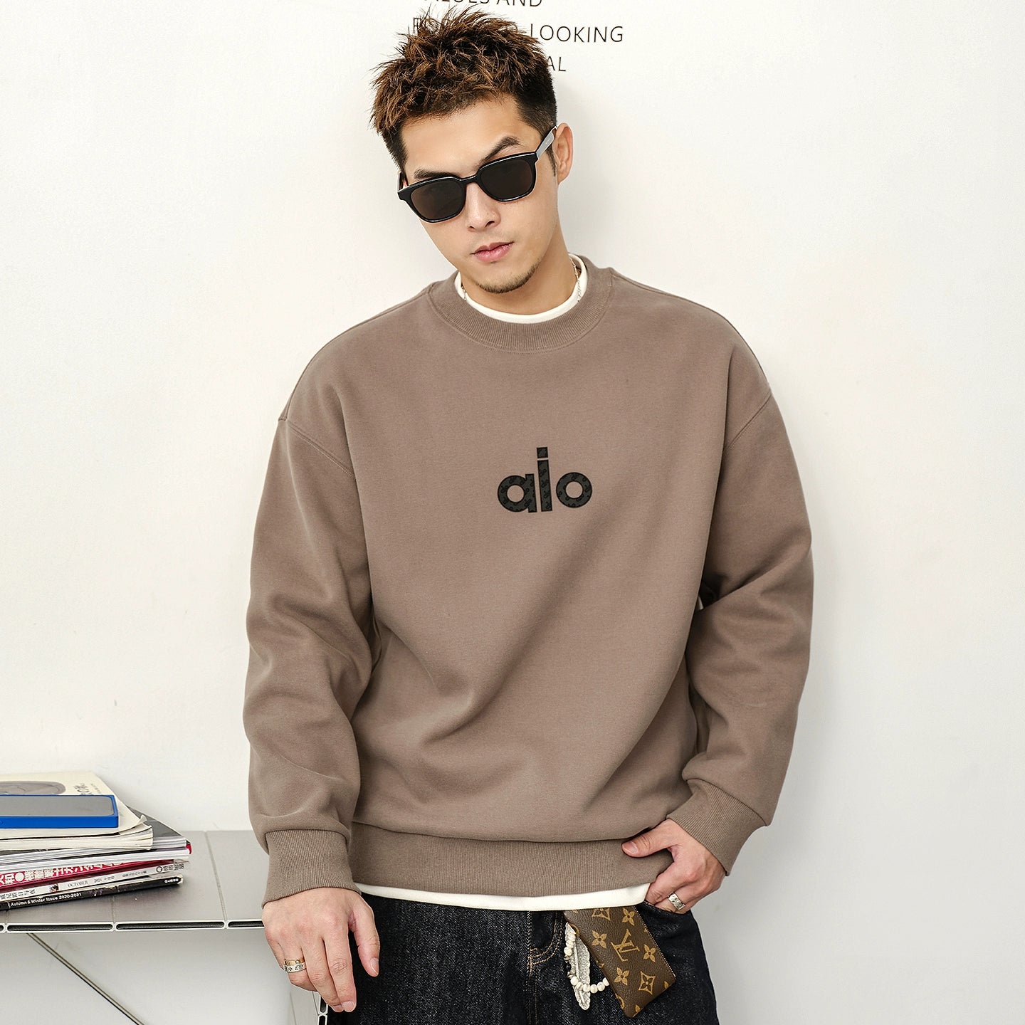 trendy casual sweater