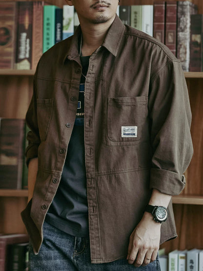 ヴィンテージヘビーウェイトワークシャツ