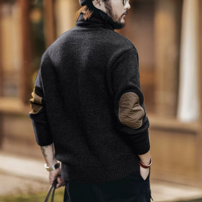 Heavy Knit Turtleneck Sweater