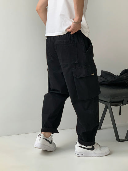 Multi-Pocket Casual Work Pants