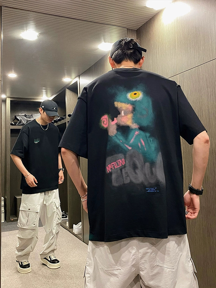 Summer Cartoon Breeze Tee