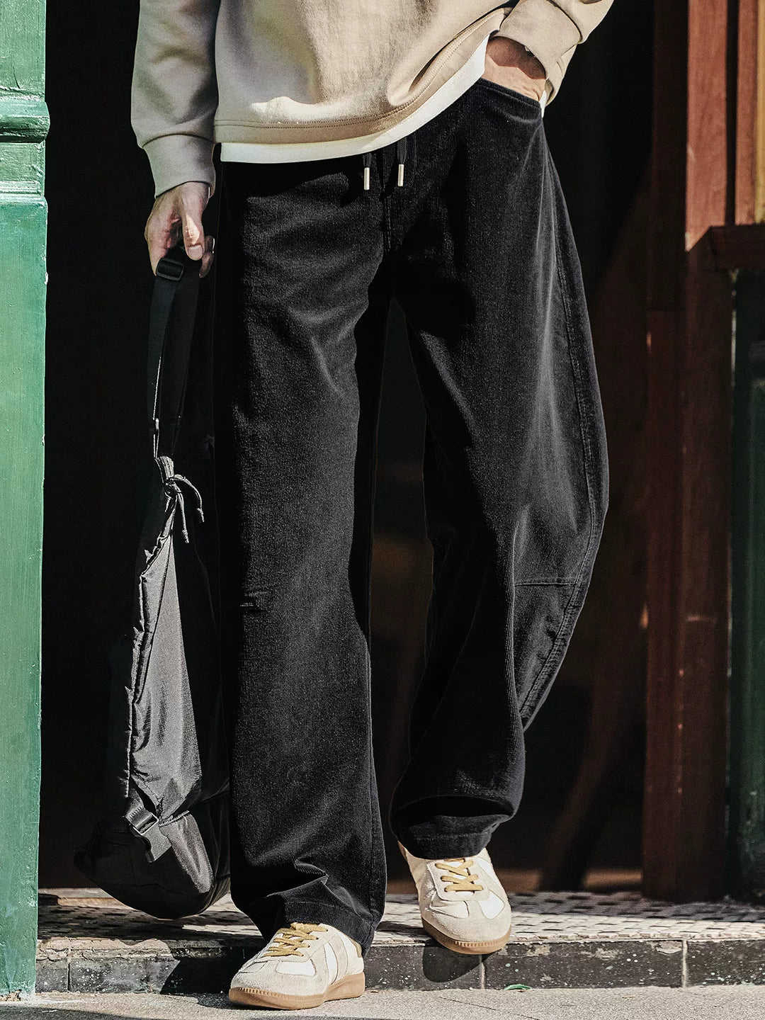 ヘビーウォッシュコーデュロイパンツ