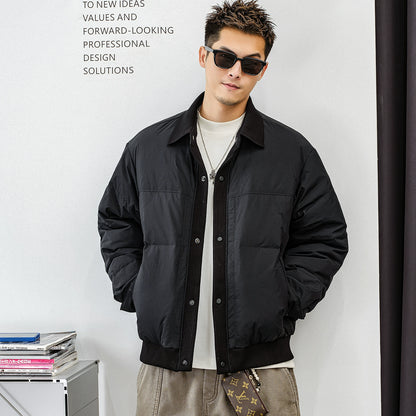 Men's heavy down jacket