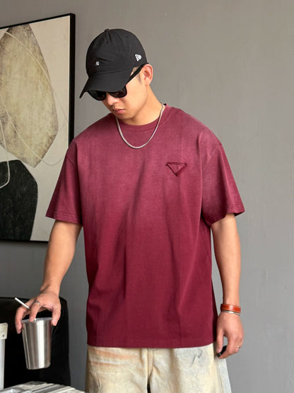 Retro Tie-Dye Oversized Summer Tee