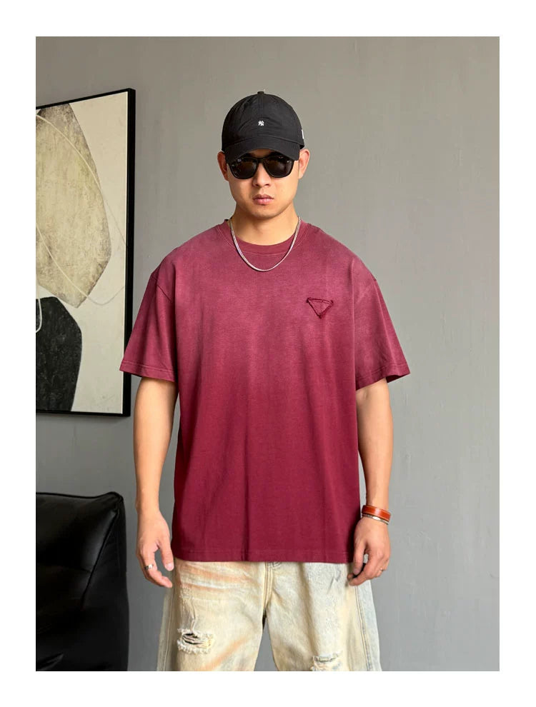 Retro Tie-Dye Oversized Summer Tee