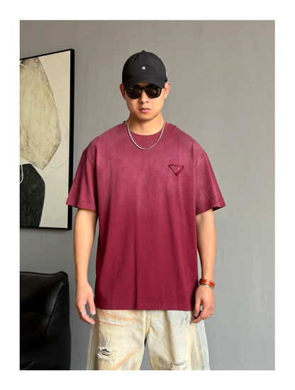 Retro Tie-Dye Oversized Summer Tee