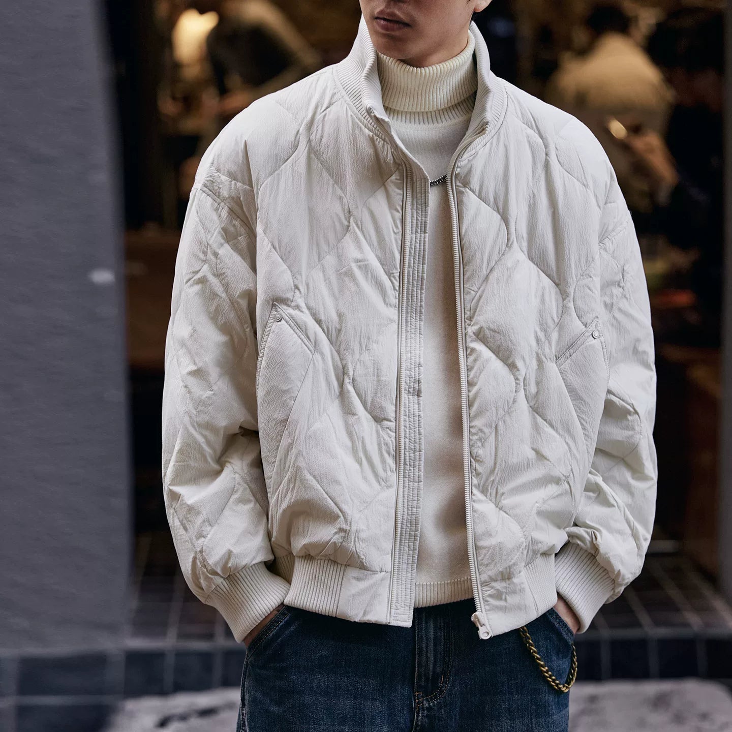 ハイエンドダックダウンジャケット