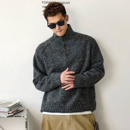 心地よいウールブレンドジャンパー