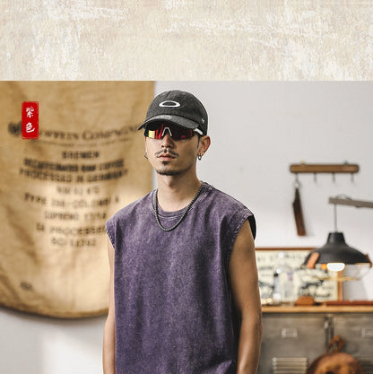 Vintage Sleeveless Workout Tee