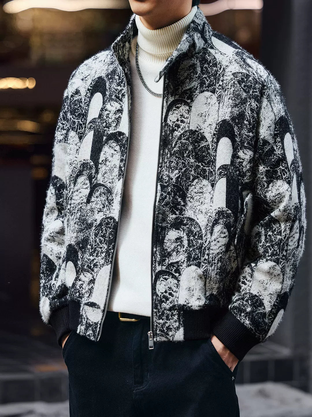 ブルー ダック ダウン ジャケット