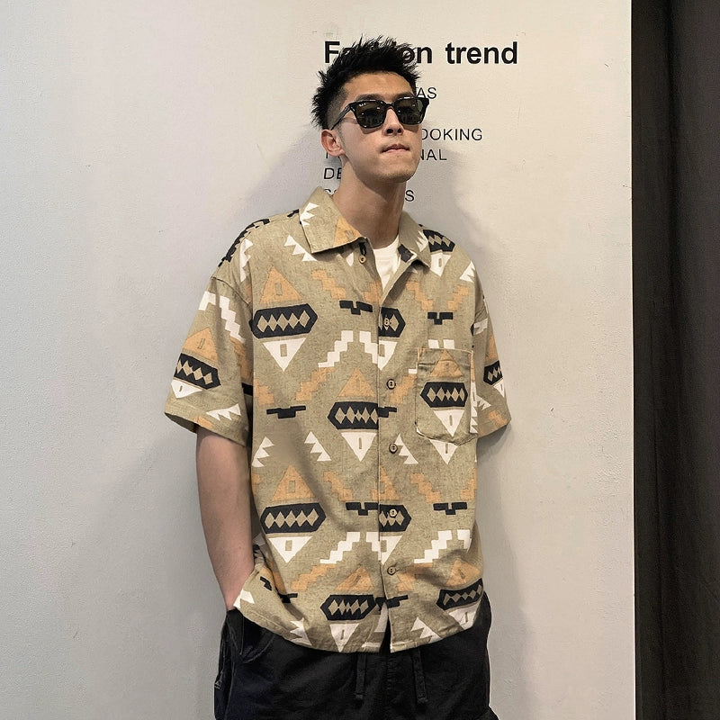 Retro Linen Shirt