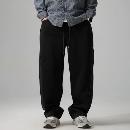 カジュアルルーズスウェットパンツ