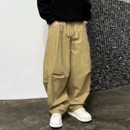 コージープリーツハーレムパンツ