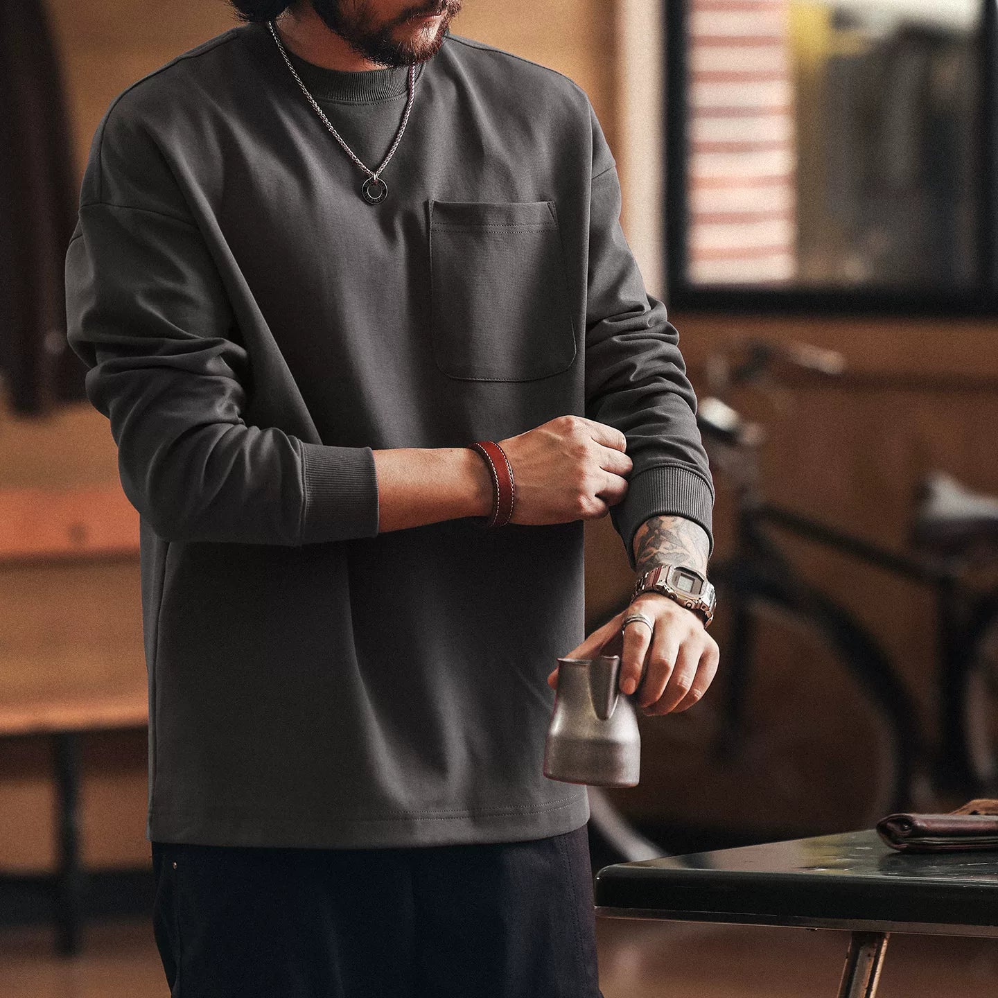 ヘビーウェイト ロングスリーブ Tシャツ