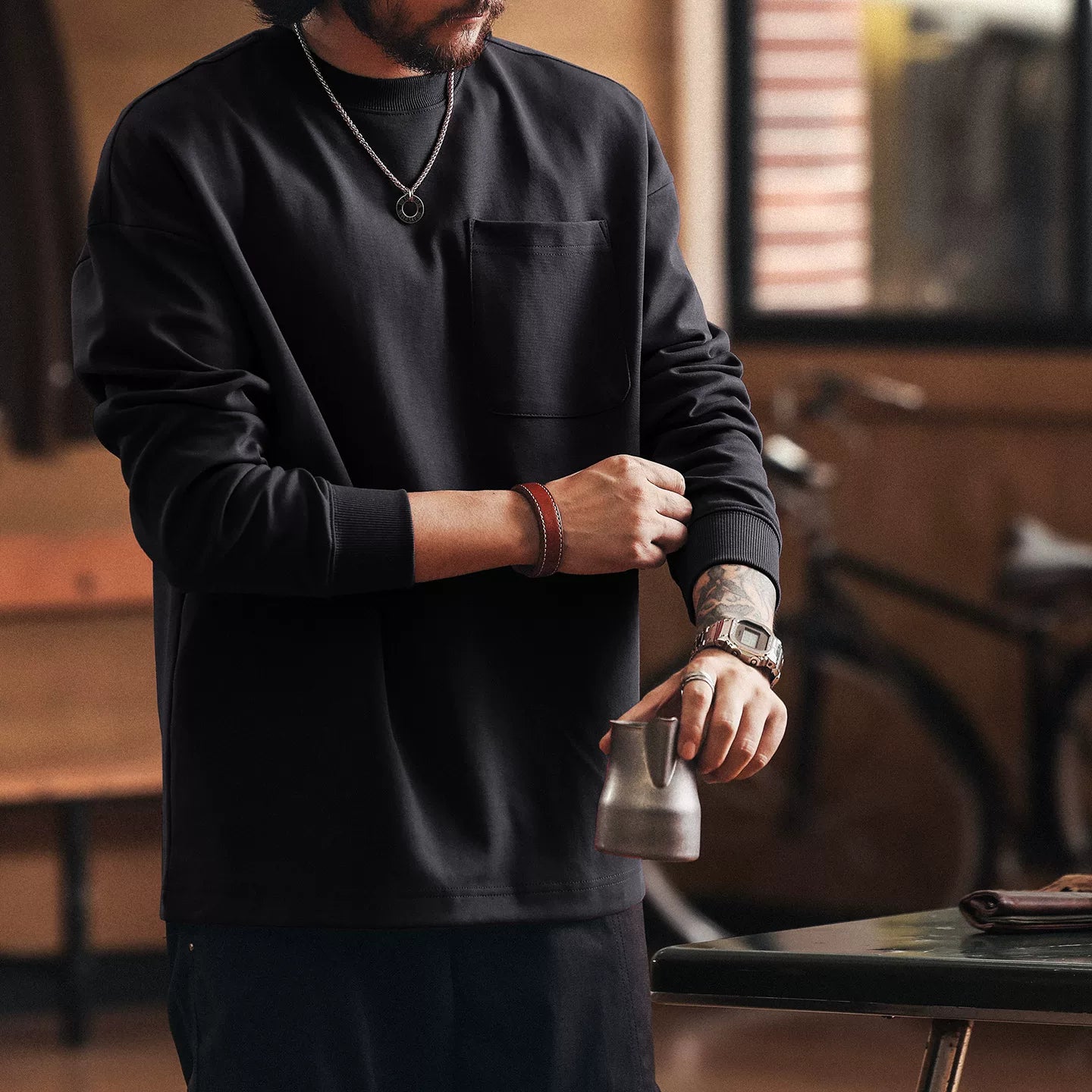 ヘビーウェイト ロングスリーブ Tシャツ