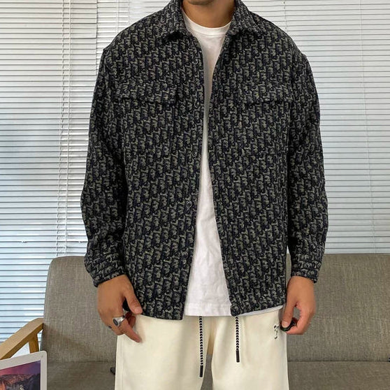 ラギッド ハウンドトゥース ワーク シャツ