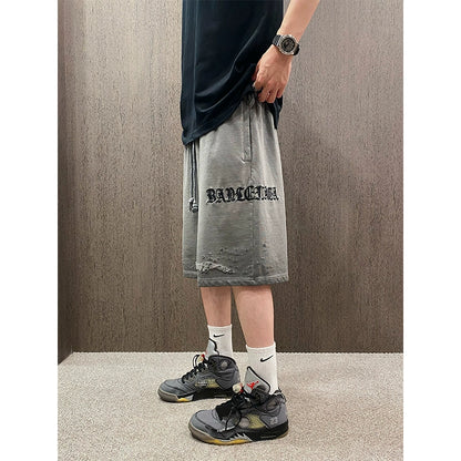 Vintage Embroidered Shorts
