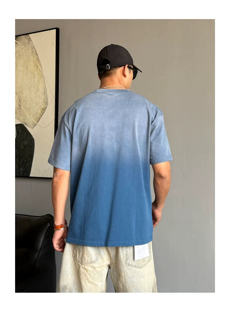 Retro Tie-Dye Oversized Summer Tee