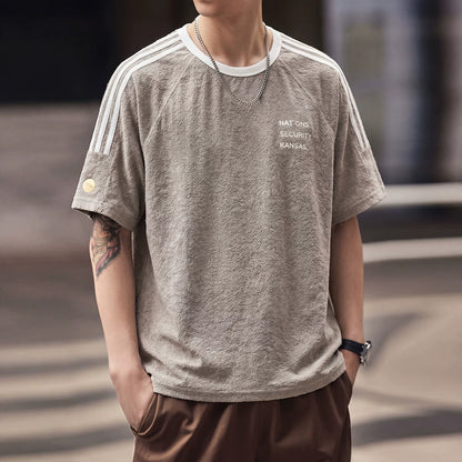 バブルガーゼプリントＴシャツ