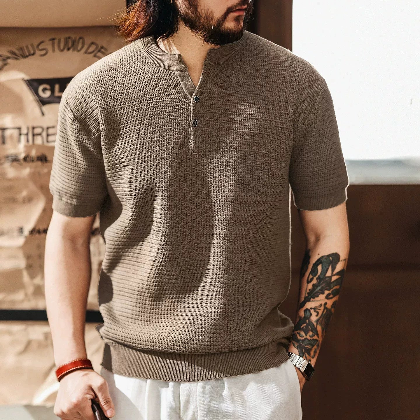ヴィンテージスタイル ショートスリーブTシャツ