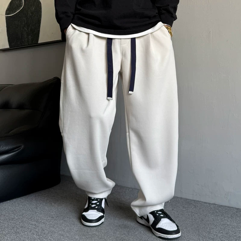 Spring Casual Knit Pants