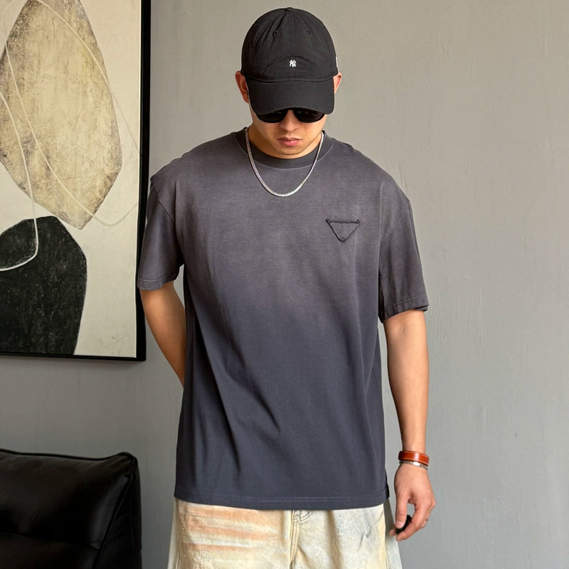 Retro Tie-Dye Oversized Summer Tee