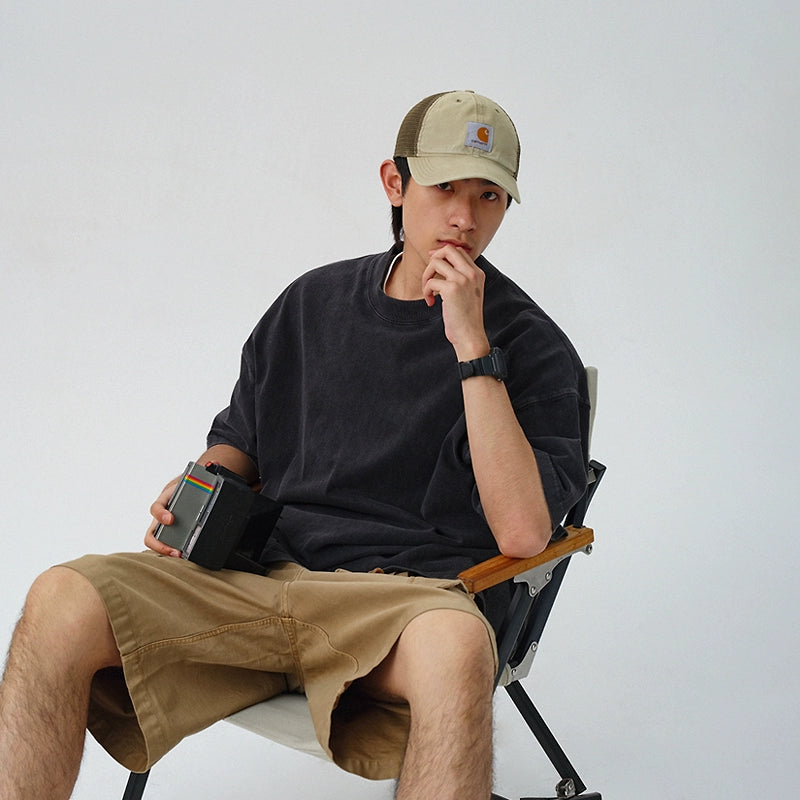 Retro Washed Cotton Tee