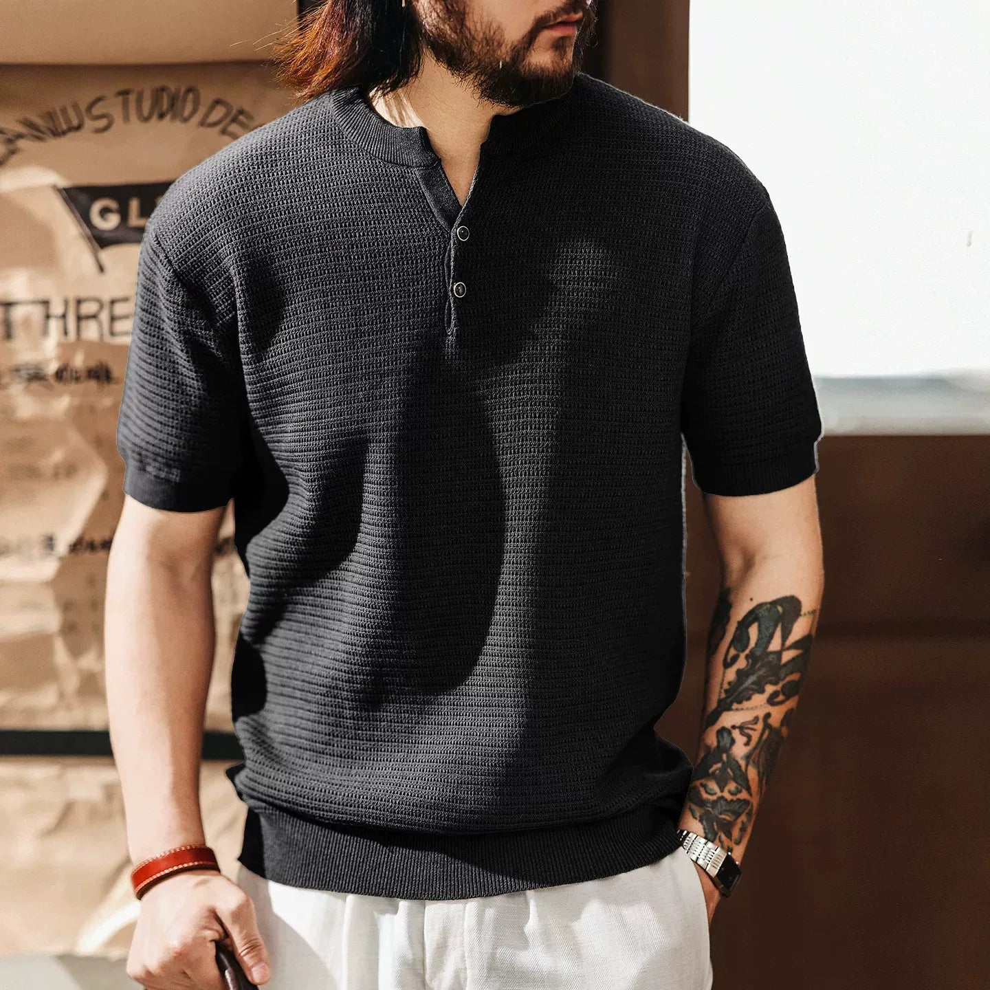 ヴィンテージスタイル ショートスリーブTシャツ